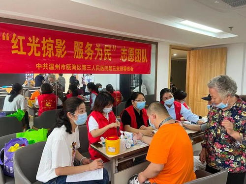 健康義診進社區(qū) 紅色服務 暖人心