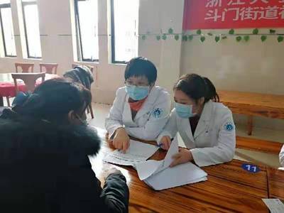 走基層 尋初心 擔使命--記老年病科第一、第二黨支部與紹興斗門街道社區衛生服務中心進企業聯合義診活動